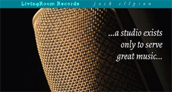 Desktop Screenshot of livingroomrecords.net